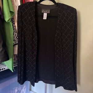 Alex Mill Black Blazer with Silver Accents